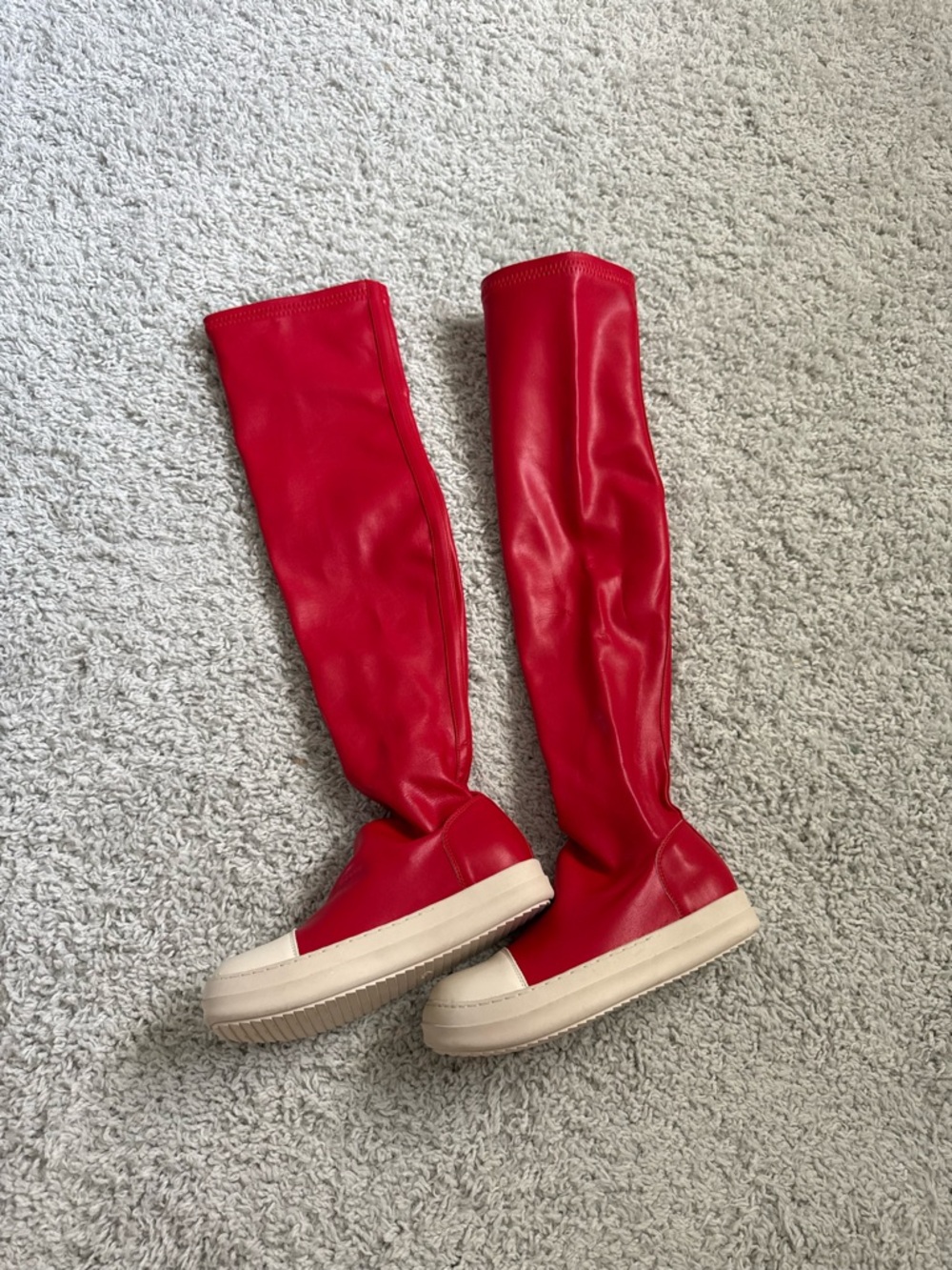 Women Thigh High Boots Over the Knee Booties Flats Sneakers Oxfords Size 35